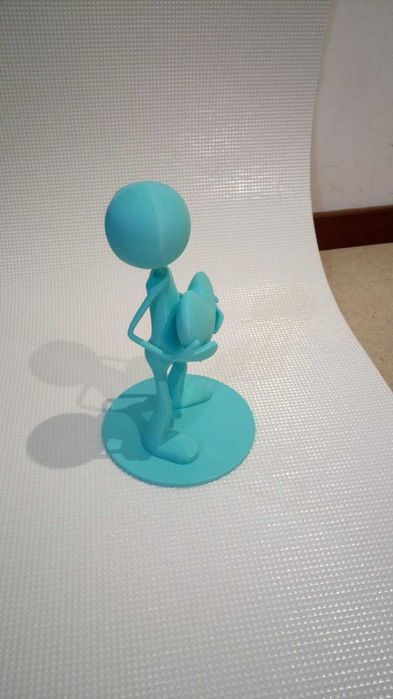 Boneco plástico decorativo