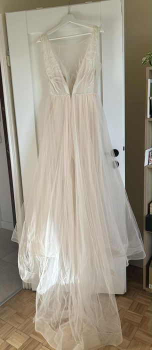 Tiulowa suknia ślubna Mia Lavi Warsaw