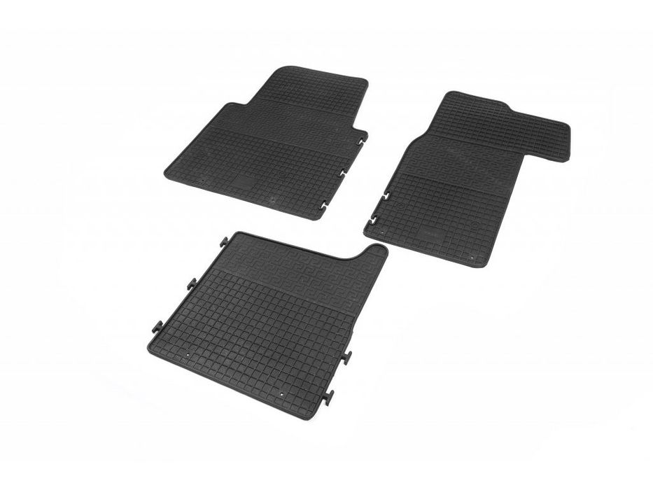 Renault Master 2011-2023 рр. Гумові килимки (3 шт, Polytep)