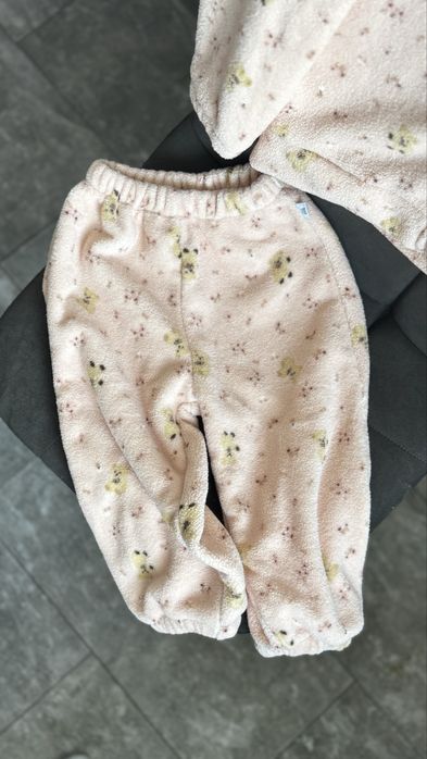 Костюм флісовий на дівчинку теплий кофта джогери штани