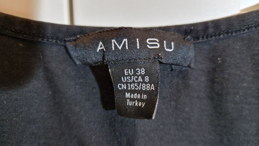 Sukienka AMISU 38 mała czarna