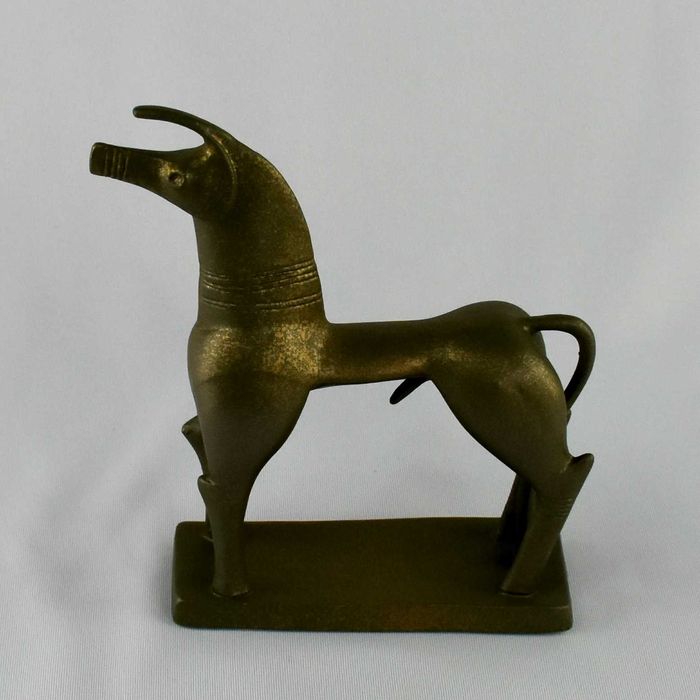 Figura biscuit de Cavalo 4000 anos de Escultura Equestre – CICLÁDICO