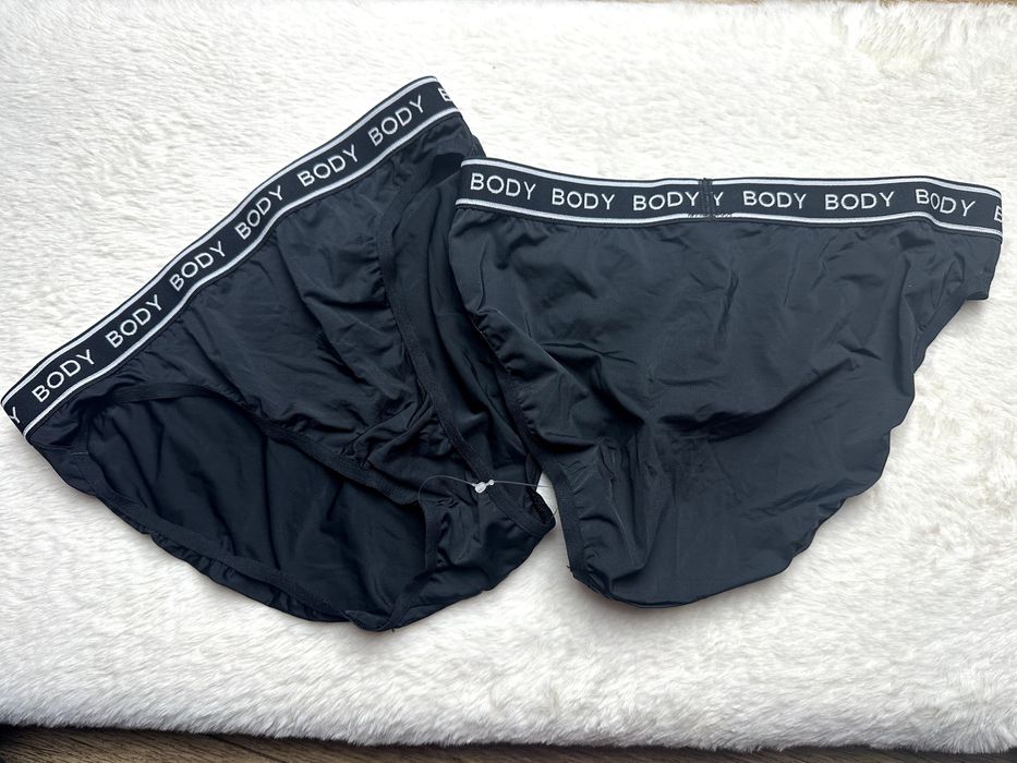 Marks & Spencer 2 x czarne majtki nowe S