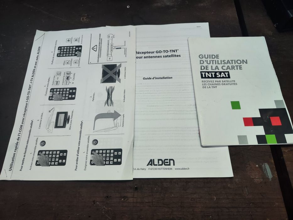 Antena Parabólica Automática ALDEN Orbiter 65 + Recetor TNT HD