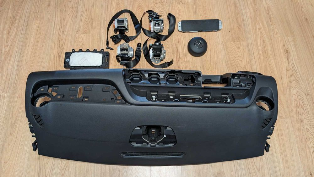 Conjunto Kit Airbags Tablier Mercedes Classe EQA Original