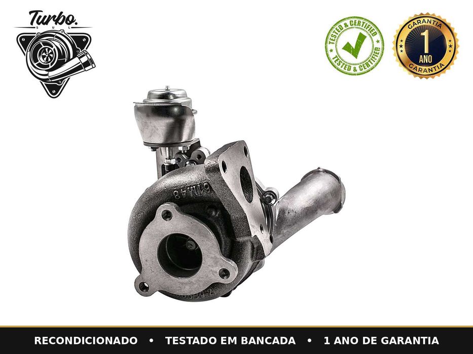 Turbo Reconstruído Garrett 708639 Renault 1.9 dCi 120cv F9Q
