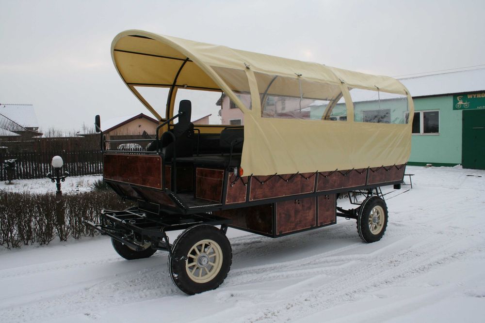 Powóz konny bryczka planwagen 24 osoby