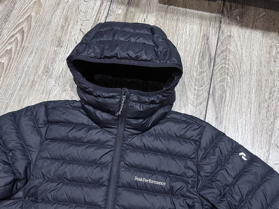 Damska Kurtka Puchowa PEAK PERFORMANCE Down Naturalny Szary Gęsi Puch