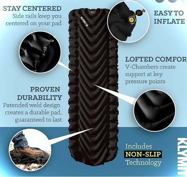 USА ORІGІNAL каремат надувной матрас каримат klymit Thermarest KL449