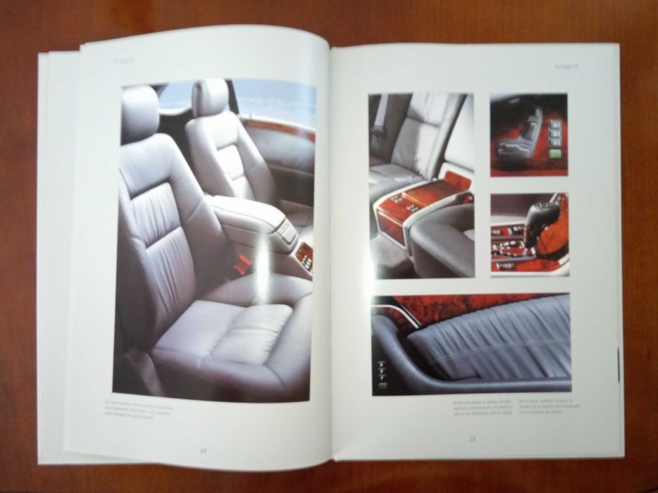"LOS COUPES CL DE MERCEDEZ-BENZ" - Brochura de Luxo - 1997