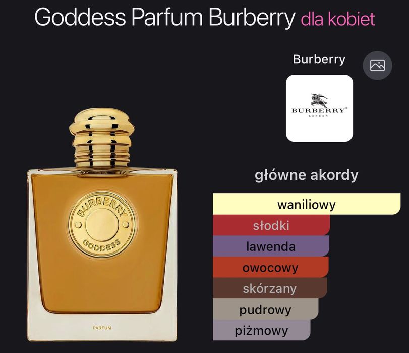 Burberry Goddess Parfum