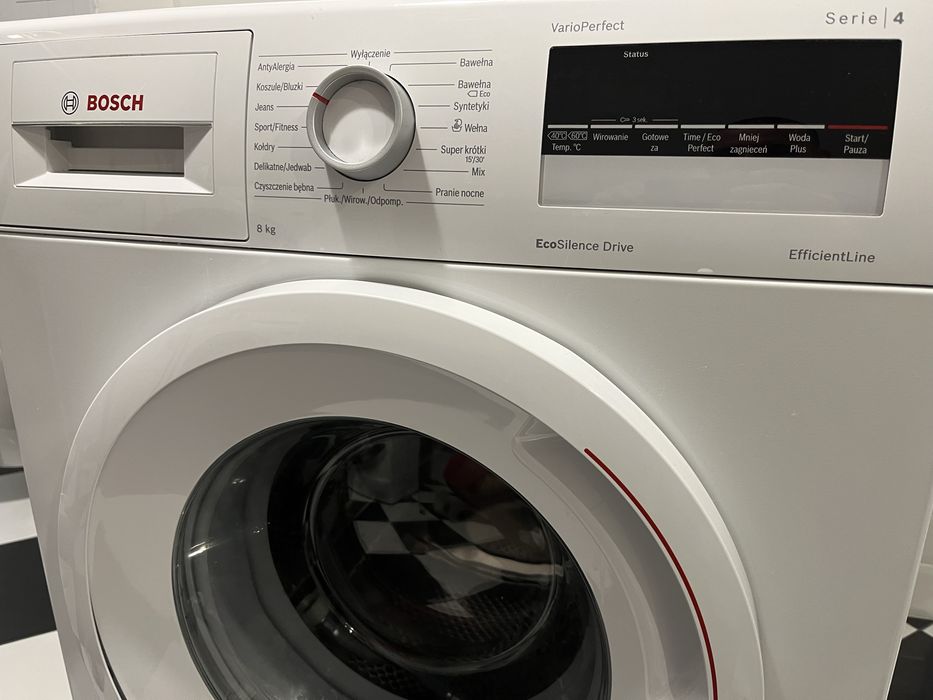 Pralka Bosch serie 4 uszkodzona pompa brudnej wody