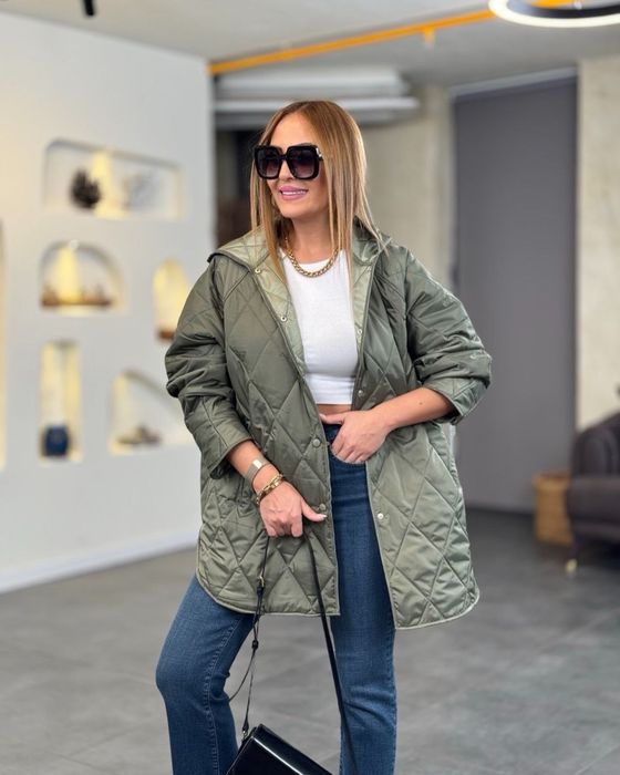 Жіноча весняна куртка 48-50 52-54 56-58 60-62