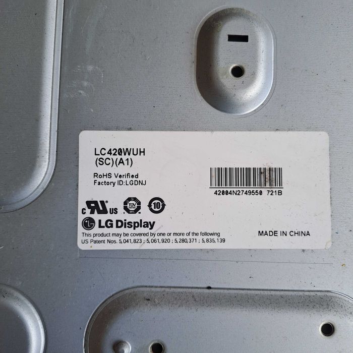 Display completo de TVs