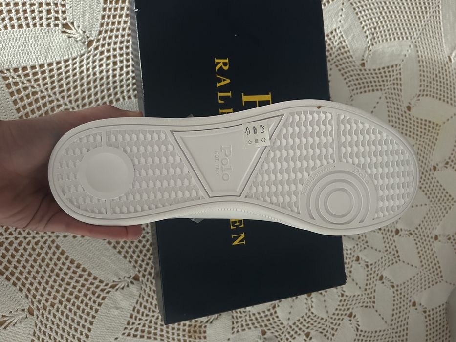Ténis Ralph Lauren Brancos