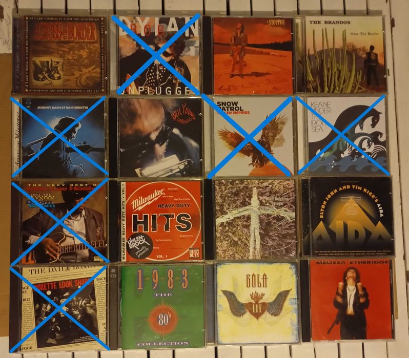 72 CD de Pop / Rock / Eletronic / Soundtracks (desde 3€)