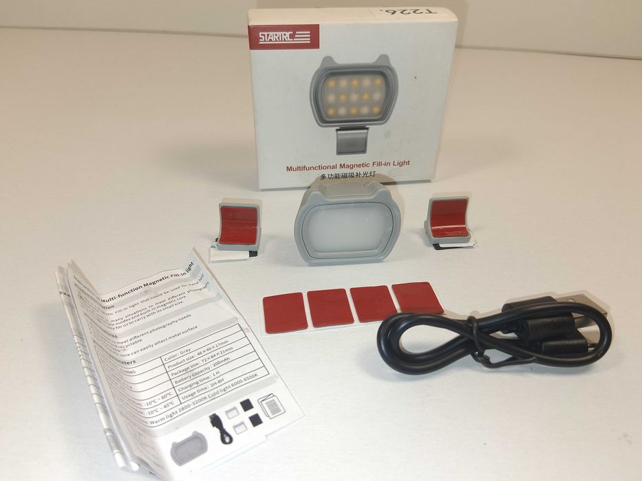 T226 Lampa Led STARTRC Wielofunkcyjna Magnetyczna Fill-In Light Selfie