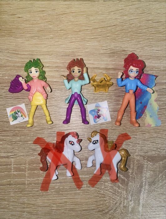 Кіндер дівчата принцеси поні єдиноріг Kinder