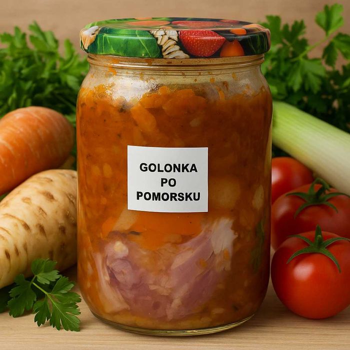 Zestaw 14 dań obiadowych wekowanych w słoikach 0,9 l z wysyłką termo