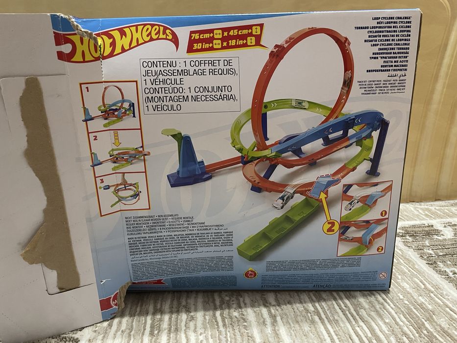 Ігровий набір Hot Wheels Випробування гіперпетлі