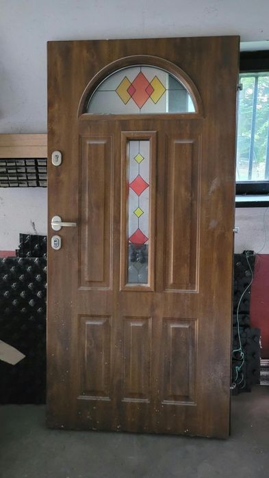 Sprzedam drzwi zewnętrzne Gerda Verona 90 z demontażu, budowlane