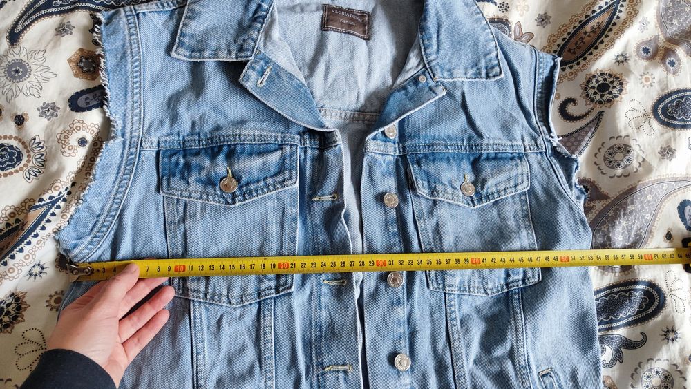 Желетка джинсова vloria denim
