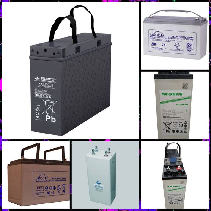 Європейські AGM GEL акумулятори для інверторів та ДБЖ