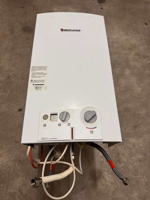Esquentador vulcano ventilado