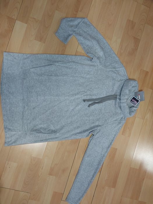 Nowa bluza sportowa polar damski M szary ciepły 38 40