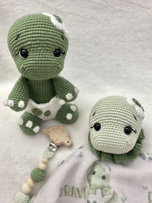 Dinossauro baby amigurumi
