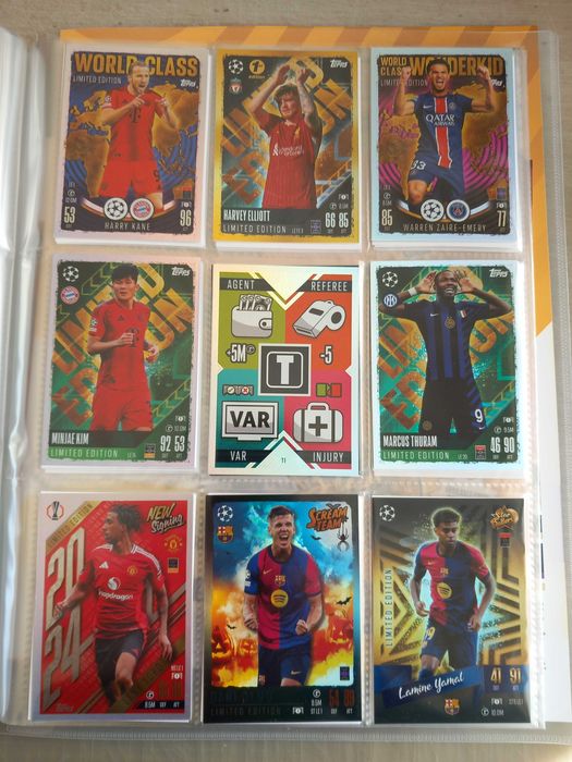 Cartas MatchxAttax 2024-25