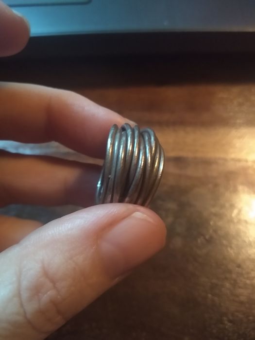 Pierścionek srebro obrączka rozmiar 14
