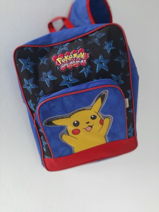 Pokémon mochila sling bag 1998, oficial, merchandising Y2K 90s