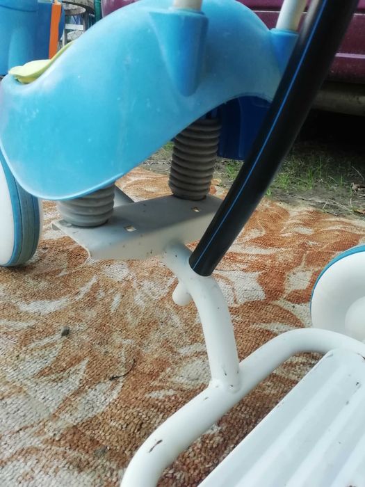 Велосипед трьохколісний з ручкою