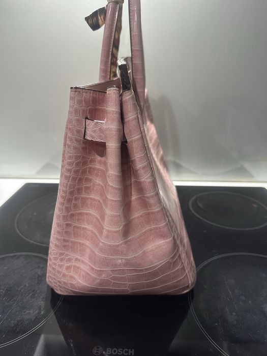 Hermes birkin 35 różowy