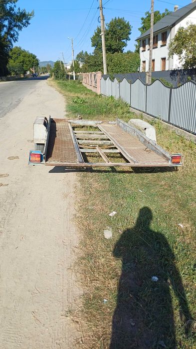 Прицеп лафета двух осний