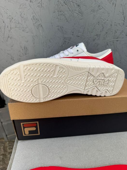 Nowe sneakersy unisex FILA HIGHFLYER L białe czerwone 42