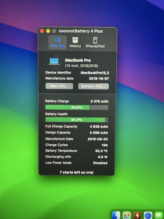 Macbook pro 13 2019