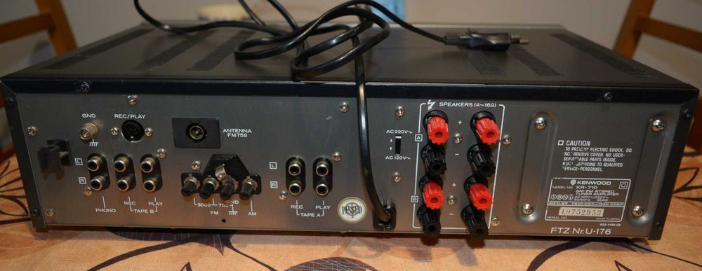 KENWOOD KR-710 – markowy sprzęt po naprawie