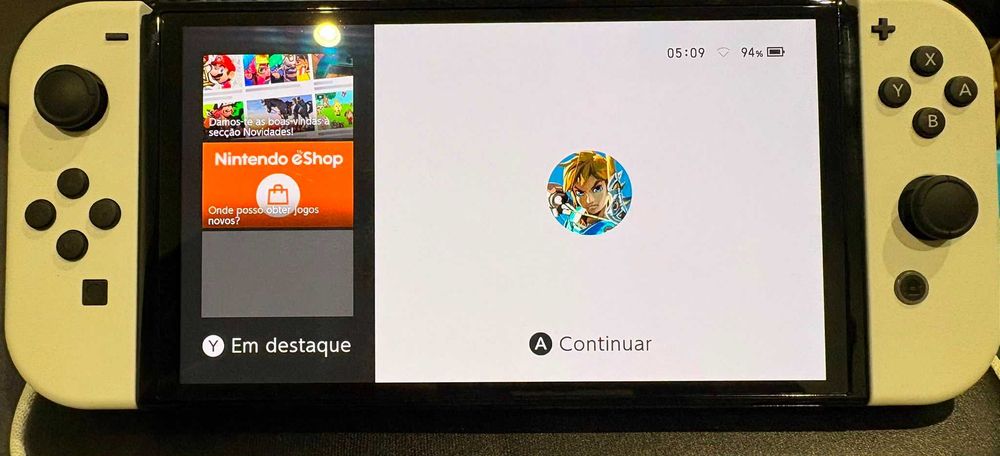 Nitendo Switch Oled (usada como nova)