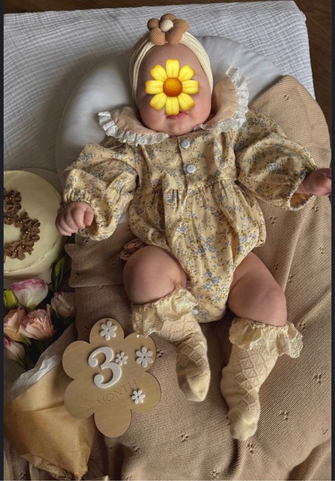 Сукня боді для фото 3-6 місяців 62/68 плаття