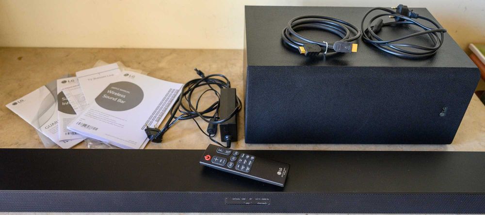 Barra de Som com Subwoofer LG SK5
