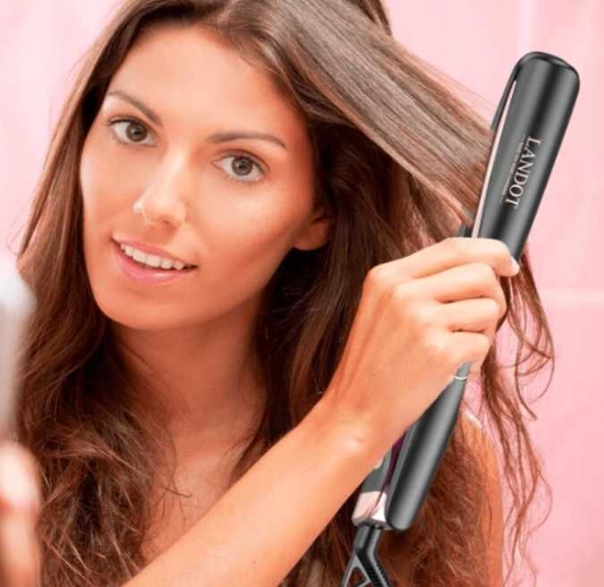 Prostownica i lokówka landot 2 w 1 flat iron curl wave