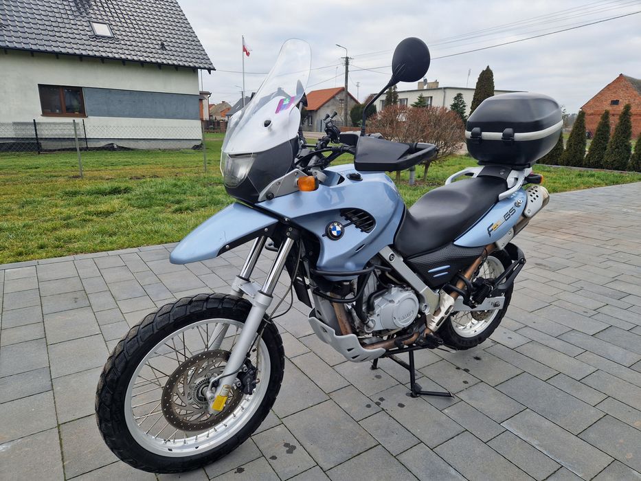Motocykl BMW f 650 gs kufry