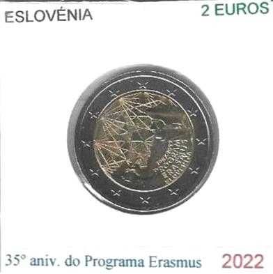 Erasmus - 2022 - - - - - - Moedas Comemorativas de 2,00 €