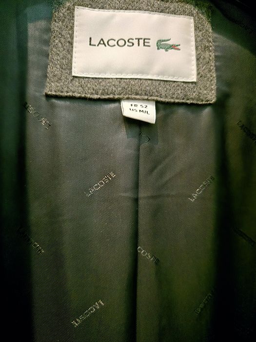Casaco de homem Lacoste novo, original