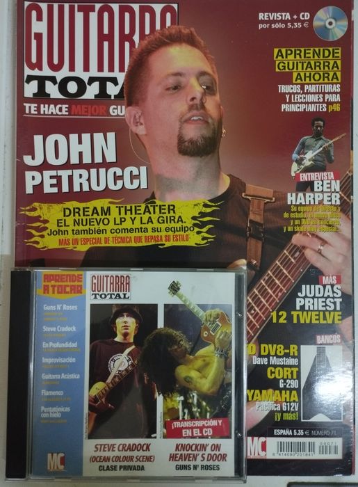 Revista Guitarra total+ CD