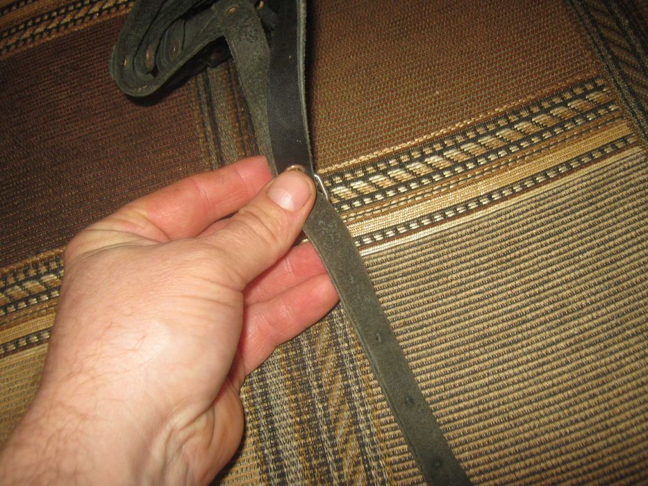 Новый кожаный намордник