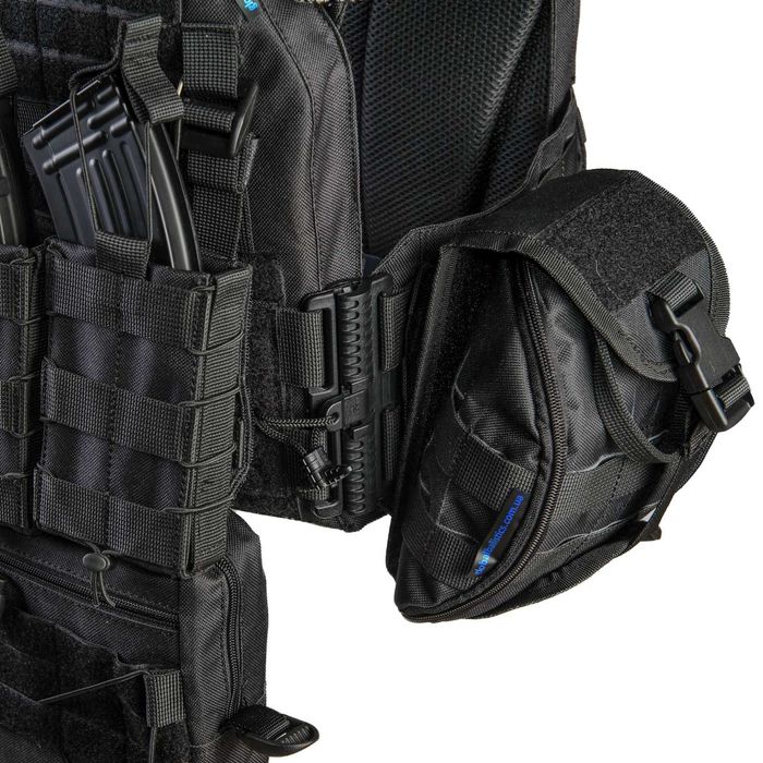 Плитоноска Warmor Gen.3 Max чорна в максимальній комплектації