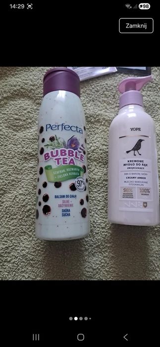 Zestaw do pielęgnacji ciała.